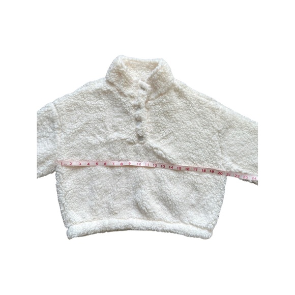 WOMEN’S PACSUN SIMONE SHERPA HENLEY PULLOVER SWEATSHIRT / SIZE XS / NWOT - Picture 3 of 12